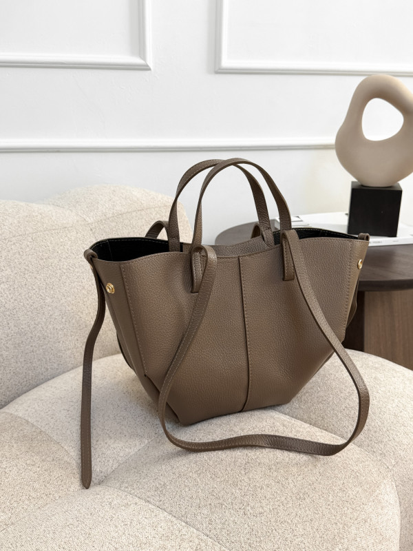 Torebka 100% skóra naturalna SOLENE taupe