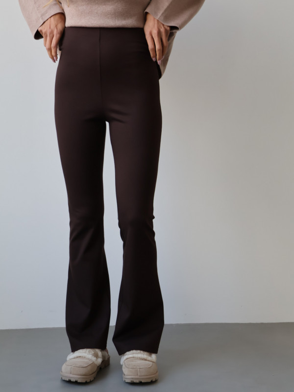 Legginsy rozszerzane czekolada SKIMS 3