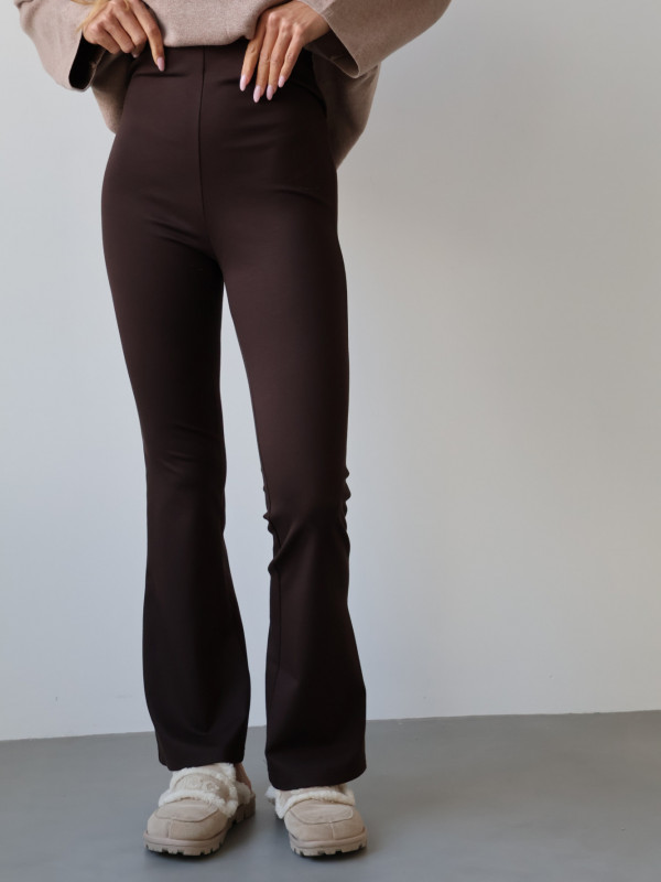 Legginsy rozszerzane czekolada SKIMS 4