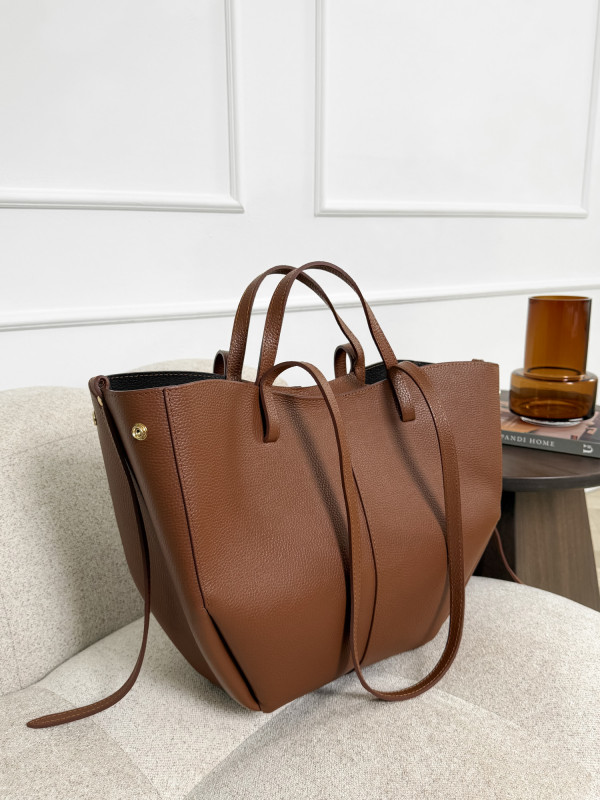 Torebka 100% skóra naturalna camel SOLENE MAXI 8