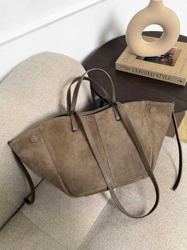 Torebka 100% skóra zamszowa ELENE mocha 6