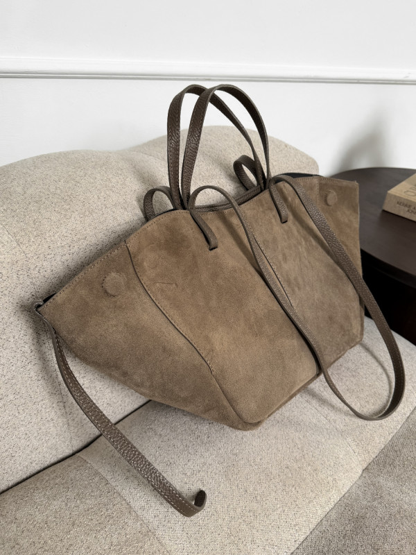 Torebka 100% skóra zamszowa ELENE mocha 7